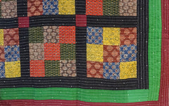 Multicoloured Patchwork Quilt 4 // Queen
