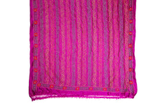Kantha Wrap - Pink Silk