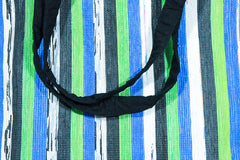 Recycled Woven Plastic Tote - Medium